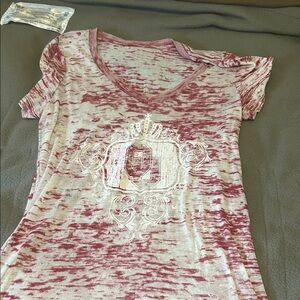 Elegant Maroon Patterned Women's Blouse